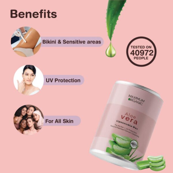 Maximum Organic Aloe Vera Liposoluble Wax - Image 2